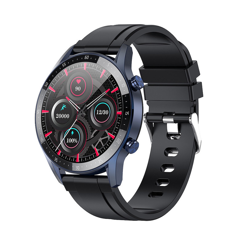 Zinc Alloy Sports Bluetooth Smart Watch Blood Oxygen 46x46x10.8mm